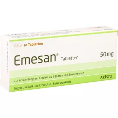 EMESAN Comprimidos, 10 unidades EMESAN Comprimidos, 10 unidades