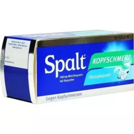 SPALT Cápsulas moles para dor de cabeça, 50 unidades