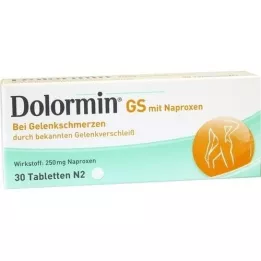 DOLORMIN GS com comprimidos de naproxeno, 30 unidades