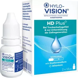 HYLO-VISION HD Plus colírio, 2X15 ml