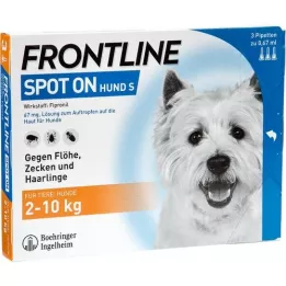 FRONTLINE Solução Spot on H 10 para cães, 3 unidades