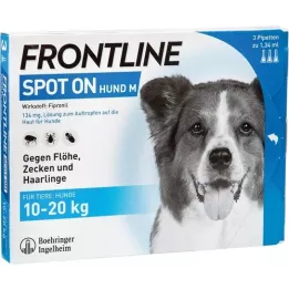 FRONTLINE Solução Spot on H 20 para cães, 3 unidades