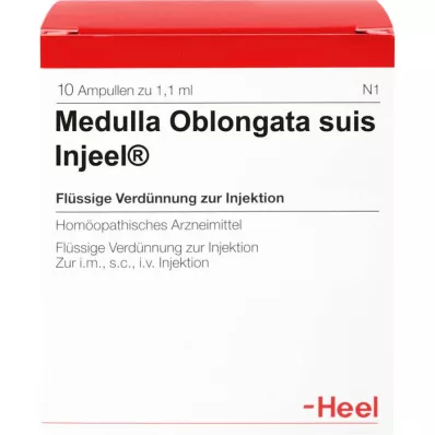 MEDULLA OBLONGATA ampolas suis Injeel, 10 unidades MEDULLA OBLONGATA ampolas suis Injeel, 10 unidades