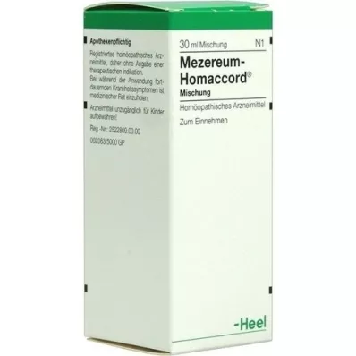 MEZEREUM HOMACCORD Gotas, 30 ml MEZEREUM HOMACCORD Gotas, 30 ml