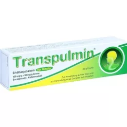 TRANSPULMIN Bálsamo frio para crianças, 40 g