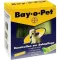 BAY O PET Tiras de mastigação para cuidados dentários hortelã para cães pequenos, 140 g