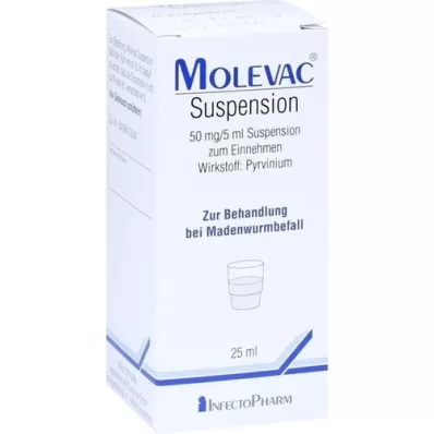 MOLEVAC Suspensão oral, 25 ml MOLEVAC Suspensão oral, 25 ml
