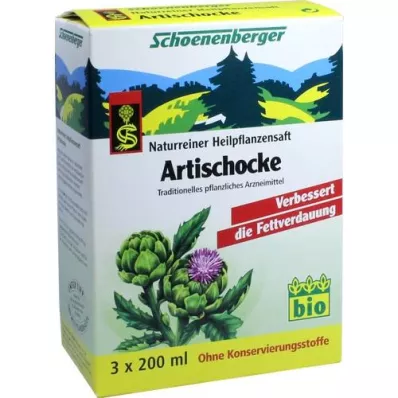 ARTISCHOCKENSAFT Schönenberger, 3X200 ml ARTISCHOCKENSAFT Schönenberger, 3X200 ml