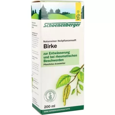 BIRKENSAFT Sucos de plantas medicinais Schoenenberger, 200 ml BIRKENSAFT Sucos de plantas medicinais Schoenenberger, 200 ml
