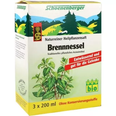 BRENNNESSELSAFT Schönenberger, 3X200 ml
