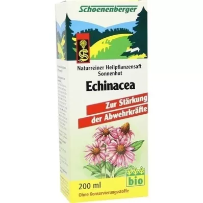 ECHINACEA SAFT Chapéu de sol Schoenenberger, 200 ml ECHINACEA SAFT Chapéu de sol Schoenenberger, 200 ml
