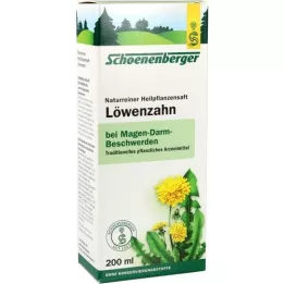 LÖWENZAHN SAFT Schönenberger, 200 ml