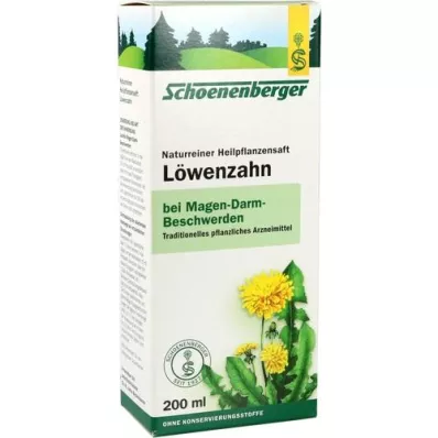 LÖWENZAHN SAFT Schönenberger, 200 ml LÖWENZAHN SAFT Schönenberger, 200 ml