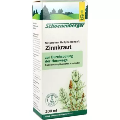 ZINNKRAUT SAFT Schönenberger, 200 ml