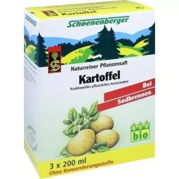 KARTOFFELSAFT Sucos de plantas medicinais Schoenenberger, 3X200 ml