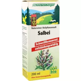 SALBEI SAFT Sucos de plantas medicinais Schoenenberger, 200 ml
