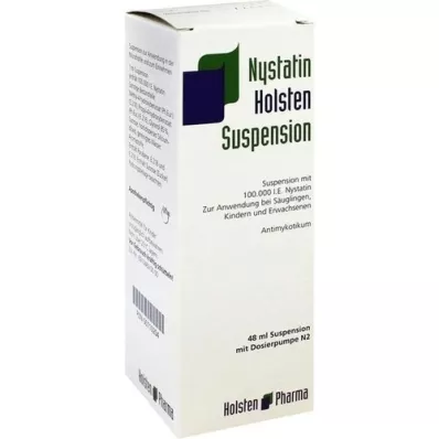 NYSTATIN Suspensão Holsten, 48 ml NYSTATIN Suspensão Holsten, 48 ml