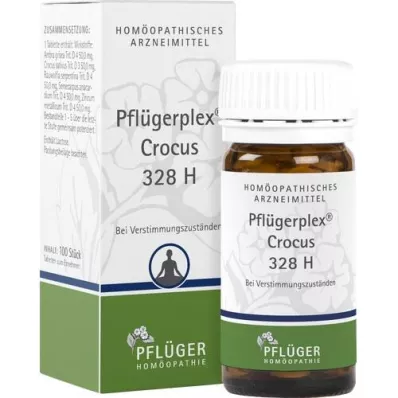 PFLÜGERPLEX Comprimidos Crocus 328 H, 100 unidades PFLÜGERPLEX Comprimidos Crocus 328 H, 100 unidades