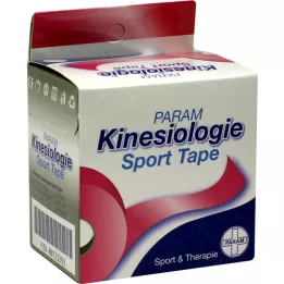 KINESIOLOGIE Fita esportiva 5 cmx5 m rosa, 1 unid