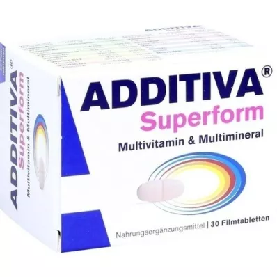 ADDITIVA Comprimidos revestidos por película Superform, 30 unidades