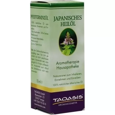 JAPANISCHES Óleo medicinal de hortelã-pimenta, 10 ml