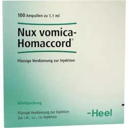 NUX VOMICA HOMACCORD Ampolas, 100 unidades