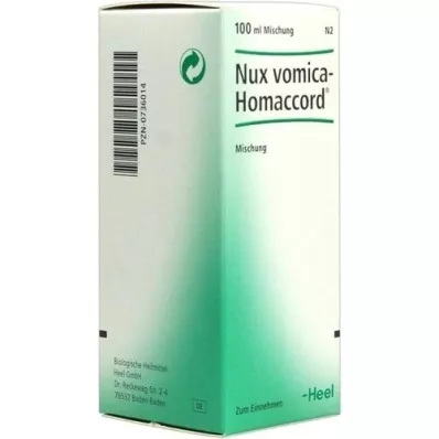 NUX VOMICA HOMACCORD Gotas, 100 ml