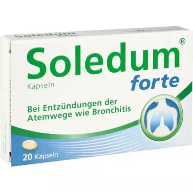 SOLEDUM Cápsulas forte 200 mg, 20 unidades SOLEDUM Cápsulas forte 200 mg, 20 unidades