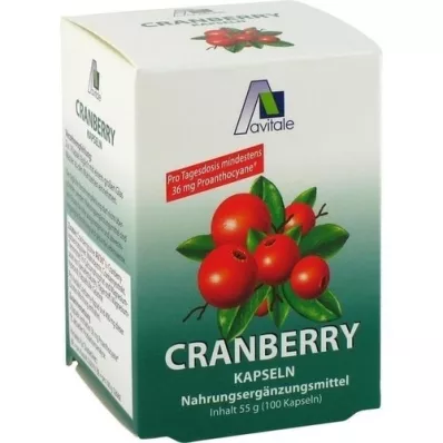 CRANBERRY KAPSELN 400 mg, 100 unidades CRANBERRY KAPSELN 400 mg, 100 unidades
