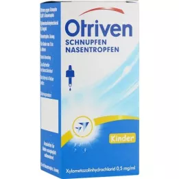 OTRIVEN gotas nasais 0,05% para crianças, 10 ml
