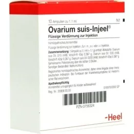 OVARIUM SUIS Ampolas Injeel, 10 unidades