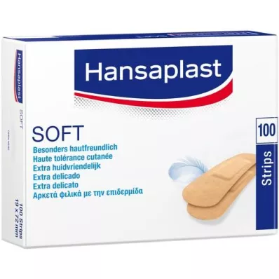 HANSAPLAST Tiras Suaves 19x72 mm, 100 unid