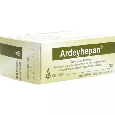 ARDEYHEPAN comprimidos revestidos, 100 unidades ARDEYHEPAN comprimidos revestidos, 100 unidades
