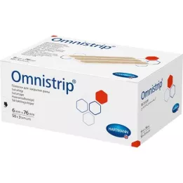 OMNISTRIP Tiras de sutura de feridas 6x76 mm, 150 peças