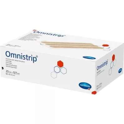 OMNISTRIP Tiras de sutura de feridas 25x127 mm, 200 peças OMNISTRIP Tiras de sutura de feridas 25x127 mm, 200 peças