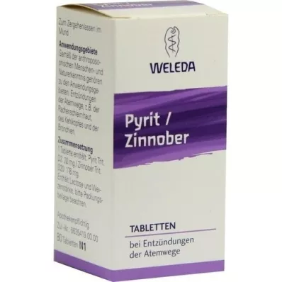 PYRIT ZINNOBER Comprimidos, 80 unidades PYRIT ZINNOBER Comprimidos, 80 unidades