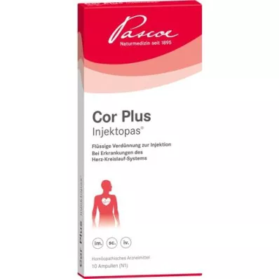COR PLUS Diluição líquida Injectopas para amplificador de injeção, 10 unid