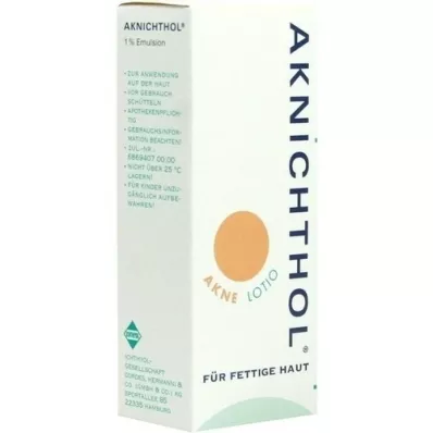 AKNICHTHOL Loção, 30 g