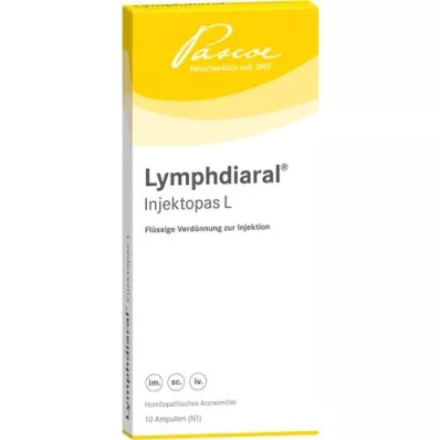 LYMPHDIARAL INJEKTOPAS Ampolas L, 10 unid