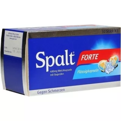 SPALT cápsulas moles fortes, 50 unidades