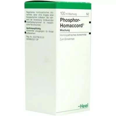 PHOSPHOR HOMACCORD Gotas, 100 ml PHOSPHOR HOMACCORD Gotas, 100 ml