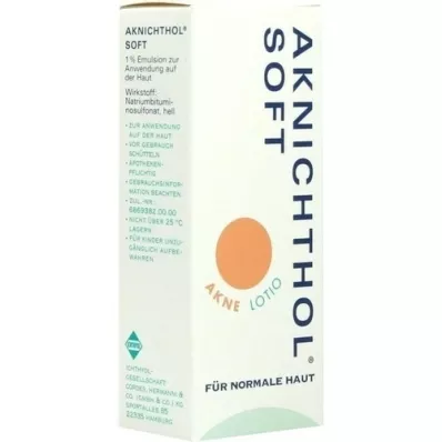 AKNICHTHOL emulsão macia, 30 g