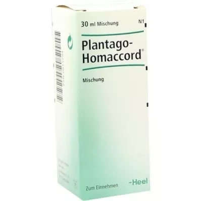 PLANTAGO HOMACCORD Gotas, 30 ml PLANTAGO HOMACCORD Gotas, 30 ml