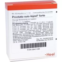 PROSTATA SUIS Ampolas Injeel forte, 10 unid