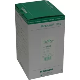 MEDICARE Bettl.unst.2 l com drenagem de mangueira de 120 cm, 10 unid