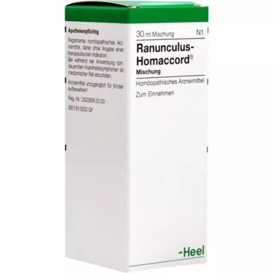 RANUNCULUS HOMACCORD Gotas, 30 ml