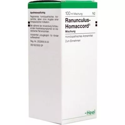 RANUNCULUS HOMACCORD Gotas, 100 ml RANUNCULUS HOMACCORD Gotas, 100 ml