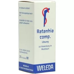 RATANHIA COMP.solução externa, 20 ml