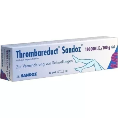 THROMBAREDUCT Gel Sandoz 180.000 UI, 40 g