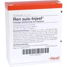 REN ampolas suis Injeel, 10 unidades